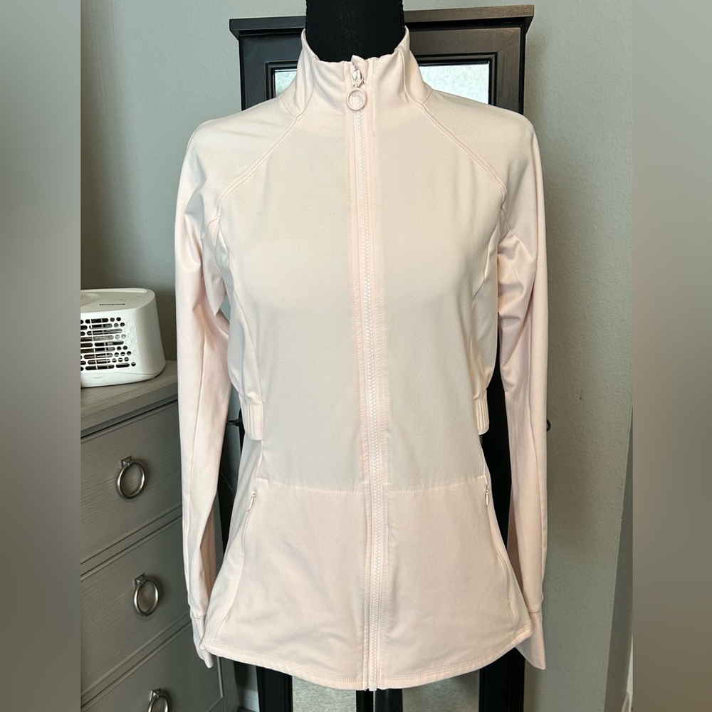 Fabletics Rosalia Performance Jacket- Light Pink